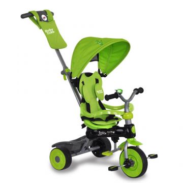 Tricicleta Baby Trike 4 in 1 Dino Green