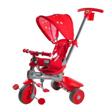 Tricicleta Baby Trike 4 in 1 Giraffe Red Tricicleta Baby Trike 4 in 1 Giraffe Red
