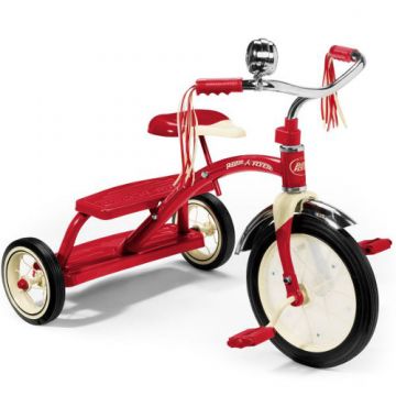 Tricicleta Classic Radio Flyer Red Dual Deck