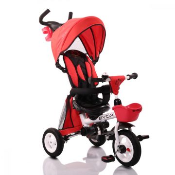 Tricicleta cu sezut reversibil Flexy Lux Red