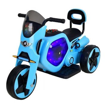 Tricicleta electrica DHS, albastru cu negru