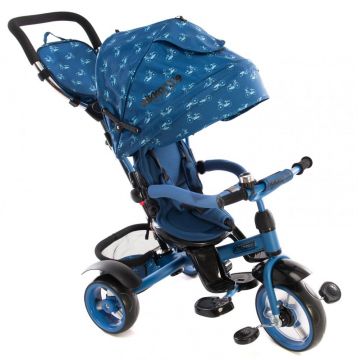 Tricicleta multifunctionala Alonsy Blue Bikes