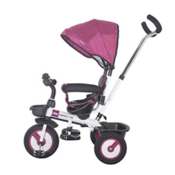 Tricicleta multifunctionala MamaLove Rider Violet