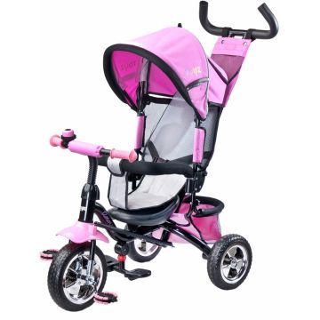 Tricicleta pentru copii cu scaun reversibil Toyz Timmy Pink