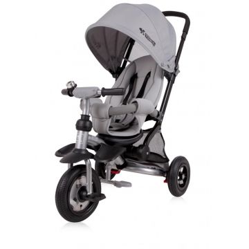 Tricicleta pentru copii Jet Air roti mari cu camera Light Dark Grey