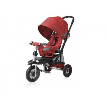 Tricicleta pentru copii Jet Air roti mari cu camera Red Tricicleta pentru copii Jet Air roti mari cu camera Red