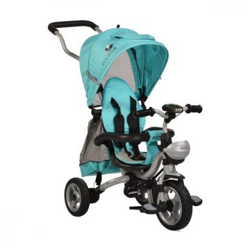 Tricicleta pentru copii Rooster Turquoise