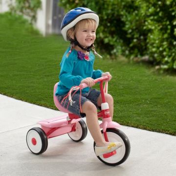 Tricicleta pliabila Radio Flyer Fold 2 Go Pink