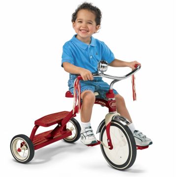 Tricicleta Radio Flyer Classic Red Dual Deck