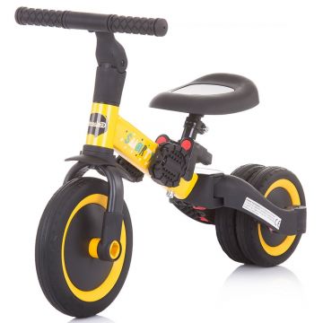 Tricicleta si bicicleta Chipolino Smarty 2 in 1 yellow