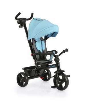 Tricicleta Byox cu roti EVA si sezut reversibil Quick Turquoise