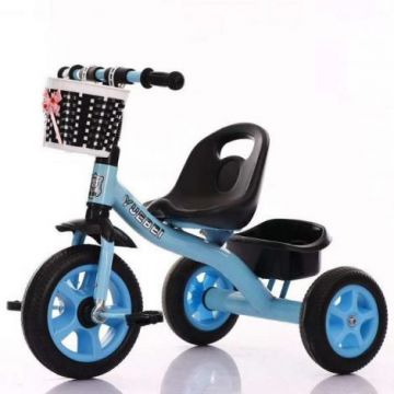 Tricicleta cu manere non alunecare sa si vopsea eco pedale non alunecare roti spuma EVA capacitate maxima 35 kg Dimensiuni 70*