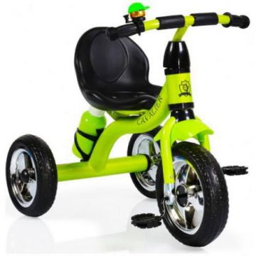 Tricicleta cu Pedale Cavalier Portocalie Verde