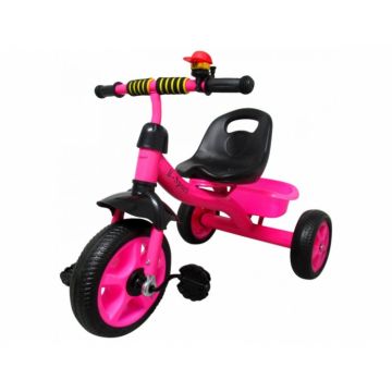 Tricicleta cu pedale R-Sport T1 roz