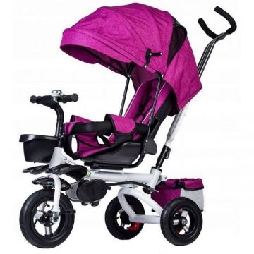 Tricicleta cu sezut rotativ Ecotoys JM-068-17 - Roz Tricicleta cu sezut rotativ Ecotoys JM-068-17 - Roz