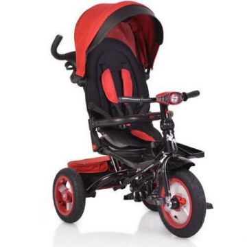 Tricicleta cu Sezut Rotativ Jockey Rosu Tricicleta cu Sezut Rotativ Jockey Rosu