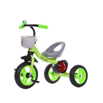Tricicleta KikkaBoo cu roti eva si cosulet Tico Green