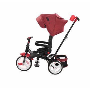 Tricicleta multifunctionala 4 in 1 Jaguar Red Black Luxe Tricicleta multifunctionala 4 in 1 Jaguar Red Black Luxe