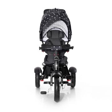Tricicleta multifunctionala 4 in 1 Neo Air roti mari cu camera Black Crowns Tricicleta multifunctionala 4 in 1 Neo Air roti mari cu camera Black Crowns
