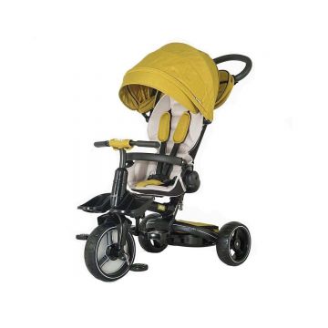 Tricicleta multifunctionala Alto Coccolle, Galben Tricicleta multifunctionala Alto Coccolle, Galben