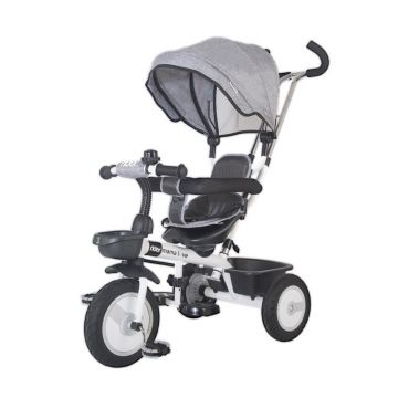 Tricicleta multifunctionala MamaLove Rider Gri Tricicleta multifunctionala MamaLove Rider Gri