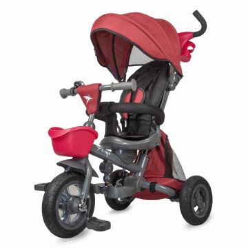 Tricicleta multufunctionala 4 in 1 Dhs Baby Hapi Neo, Visiniu Tricicleta multufunctionala 4 in 1 Dhs Baby Hapi Neo, Visiniu