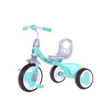 Tricicleta pentru copii KikkaBoo cu cosulet depozitare Paddi Mint