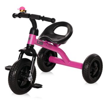 Tricicleta pentru fete Lorelli A28 Roz - Negru Tricicleta pentru fete Lorelli A28 Roz - Negru