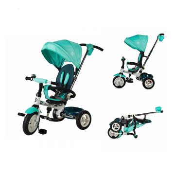 Tricicleta pliabila, DHS Baby, Coccolle, Urbio Air, verde