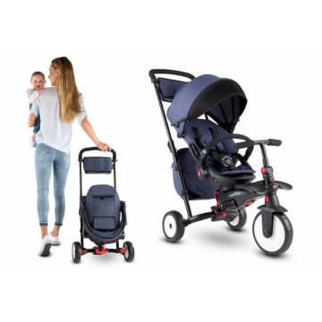 Tricicleta pliabila Smart Trike 7 in 1 STR7 Jeans Tricicleta pliabila Smart Trike 7 in 1 STR7 Jeans
