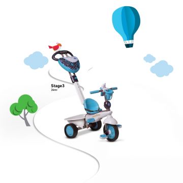 Tricicleta Smart Trike Dream 4 in 1 Blue