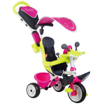 Tricicleta Smoby Baby Driver Comfort pink