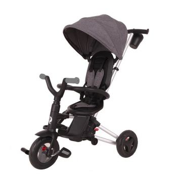 Tricicleta ultrapliabila Qplay Nova Rubber negru Tricicleta ultrapliabila Qplay Nova Rubber negru