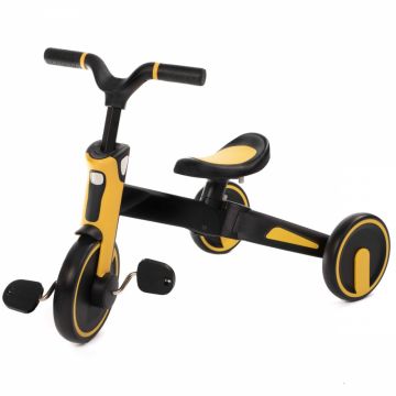 Tricicleta Uonibay 3 in 1 pliabila Yellow