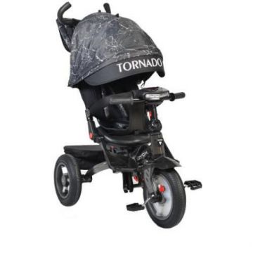 Tricileta Byox Tornado cu Sezut Reversibil Dark Grey