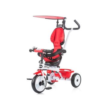 Tricicleta copii, Chipolino, Primus Suport picioare, Control al directiei, Rosu