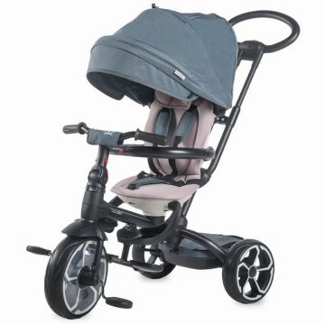 Coccolle - Tricicleta Modi+ Mecanism de pedalare libera, Gri Coccolle - Tricicleta Modi+ Mecanism de pedalare libera, Gri