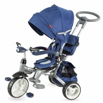 Coccolle - Tricicleta Modi multifunctionala, albastru