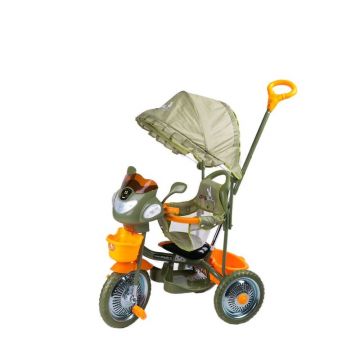 DHS - Tricicleta Jolly Ride Kaki, Portocaliu DHS - Tricicleta Jolly Ride Kaki, Portocaliu