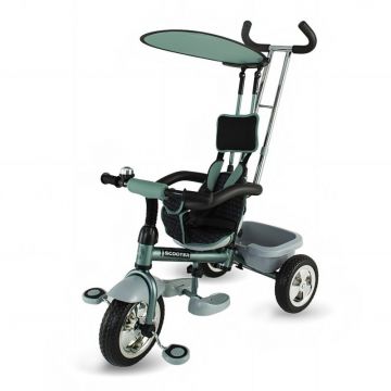 DHS - Tricicleta Scooter plus multifunctionala Verde DHS - Tricicleta Scooter plus multifunctionala Verde