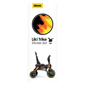 Tricicleta copii, Doona, Accesoriu Set Stickere Liki Trike Flames