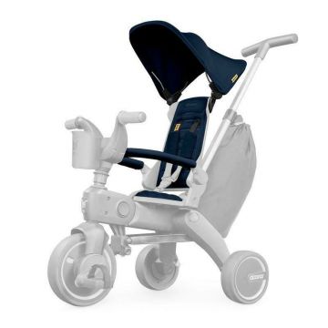 Tricicleta copii, Doona, Accesoriu Set textil Liki Trike Royal, Albastru
