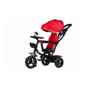Tricicleta copii, Ecotoys, cu sezut rotativ, Rosu Tricicleta copii, Ecotoys, cu sezut rotativ, Rosu
