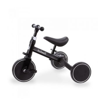 Tricicleta copii, Kidwell cu pedale 3 in 1 Pico Black