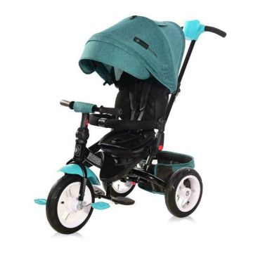 Tricicleta copii, Lorelli, JAGUAR AIR Wheels, Green Luxe