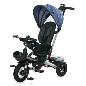 Tricicleta copii, Lorelli, Zippy Air, control parental, 12-36 luni, Sapphire