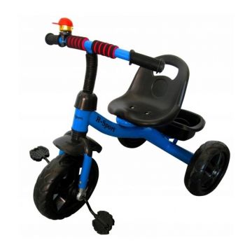 Tricicleta cu pedale R-Sport T1 - Albastru