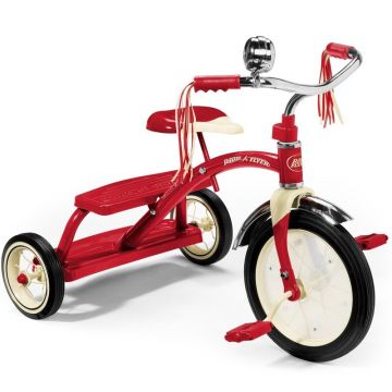 Tricicleta copii, Radio Flyer, Classic Dual Deck, Rosu