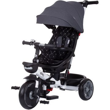 Tricicleta copii, Chipolino, Pegas cu sezut reversibil anthracite