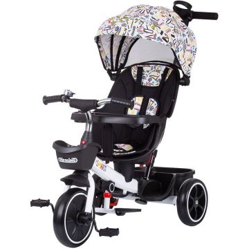 Tricicleta copii, Chipolino, Smart cu sezut reversibil white